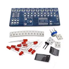 NE555 + CD4017 Water Flowing Light LED Module DIY Kit